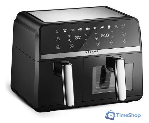 Аэрогриль (аэрофритюрница) Mozano DuoFry Unlimited 9L - Изображение №4 — Интернет-магазин Time-Shop