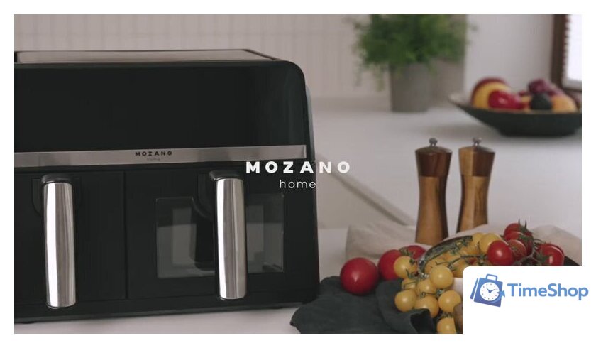 Аэрогриль (аэрофритюрница) Mozano DuoFry Unlimited 9L - Изображение №5 — Интернет-магазин Time-Shop