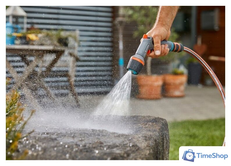 Распылитель Gardena Пистолет-наконечник для полива Comfort ecoPulse 18304-20 - Изображение №3 — Интернет-магазин Time-Shop