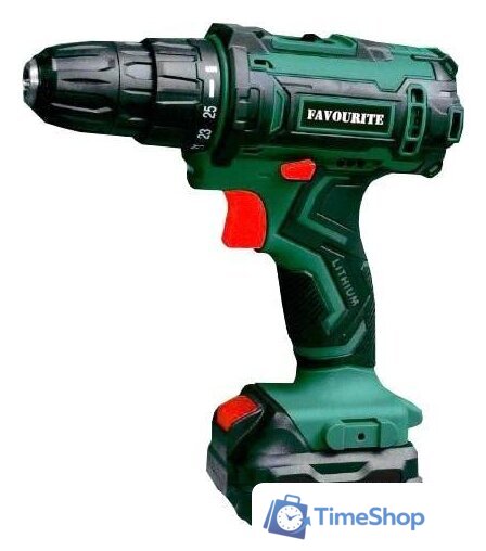 Дрель-шуруповерт Favourite DC-1402 PROMO (с 2-мя АКБ, кейс) - Изображение №1 — Интернет-магазин Time-Shop
