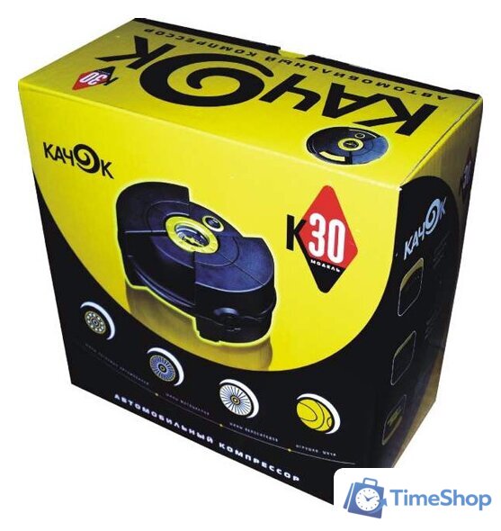 Автомобильный компрессор Качок K30 - Изображение №7 — Интернет-магазин Time-Shop