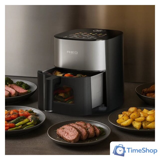 Аэрогриль (аэрофритюрница) RED Solution PURE STEAM WS270 - Изображение №7 — Интернет-магазин Time-Shop