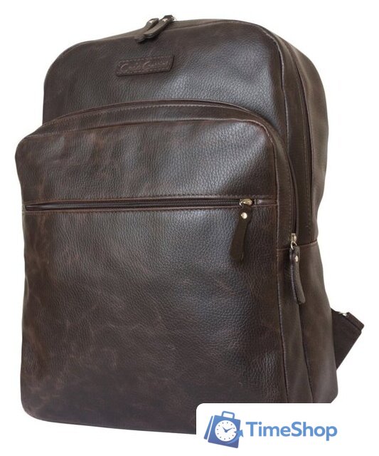 Городской рюкзак Carlo Gattini Monferrato 3017-04 (темно-коричневый) - Изображение №1 — Интернет-магазин Time-Shop