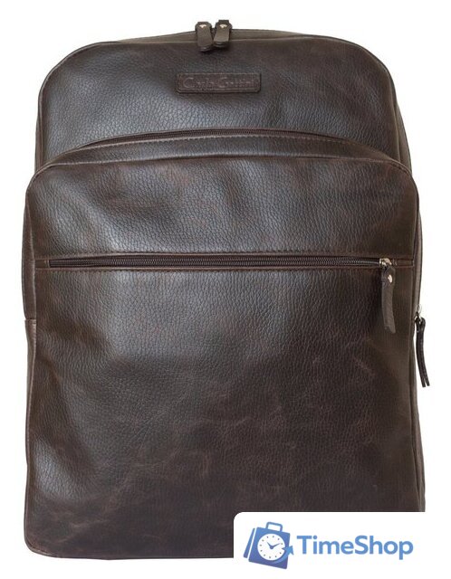 Городской рюкзак Carlo Gattini Monferrato 3017-04 (темно-коричневый) - Изображение №2 — Интернет-магазин Time-Shop