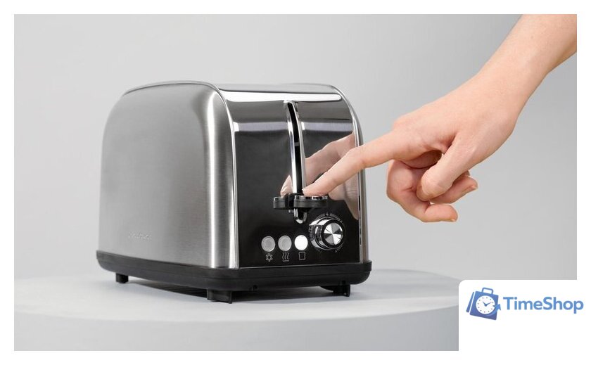 Тостер Cecotec Toastin' Time 850 Inox Lite - Изображение №3 — Интернет-магазин Time-Shop