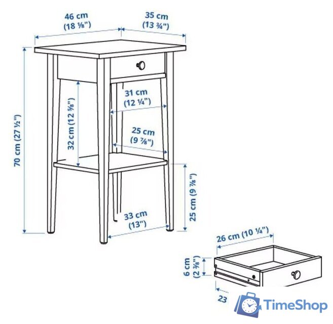 Тумба ММЦ Кантри 01 (белый лак) - Изображение №14 — Интернет-магазин Time-Shop