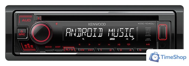 CD/MP3-магнитола Kenwood KDC-1040U - Изображение №1 — Интернет-магазин Time-Shop
