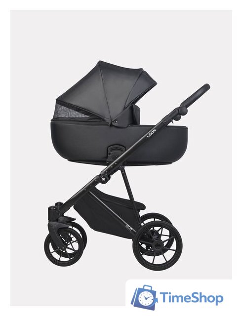Универсальная коляска Riko Basic Leon (2 в 1, 04 черный) - Изображение №9 — Интернет-магазин Time-Shop