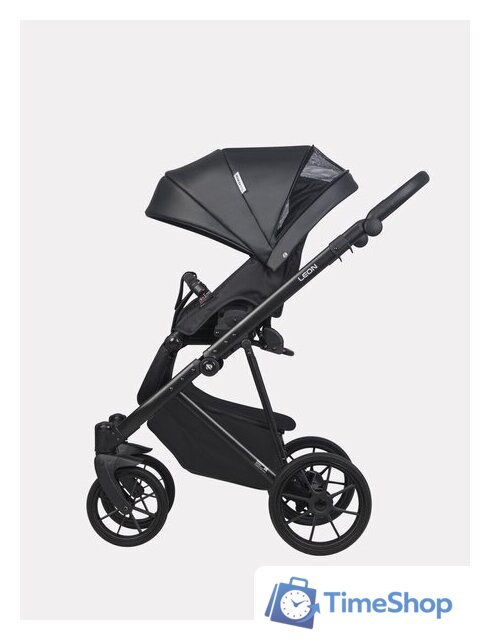 Универсальная коляска Riko Basic Leon (2 в 1, 04 черный) - Изображение №4 — Интернет-магазин Time-Shop