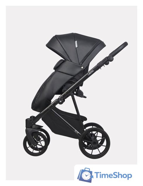 Универсальная коляска Riko Basic Leon (2 в 1, 04 черный) - Изображение №2 — Интернет-магазин Time-Shop
