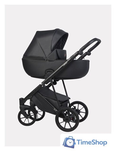 Универсальная коляска Riko Basic Leon (2 в 1, 04 черный) - Изображение №11 — Интернет-магазин Time-Shop