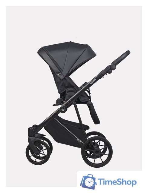 Универсальная коляска Riko Basic Leon (2 в 1, 04 черный) - Изображение №6 — Интернет-магазин Time-Shop