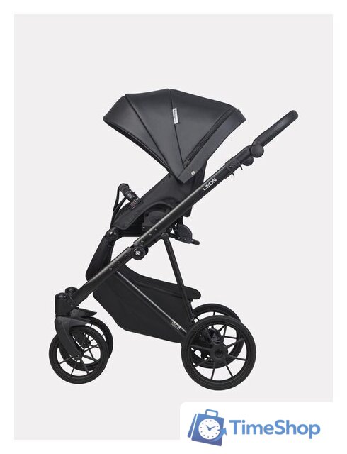 Универсальная коляска Riko Basic Leon (2 в 1, 04 черный) - Изображение №5 — Интернет-магазин Time-Shop