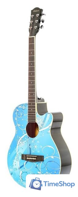 Акустическая гитара Elitaro E4040 Blue Fantasy - Изображение №2 — Интернет-магазин Time-Shop