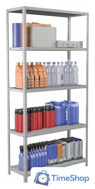 Стеллаж Brabix Ms Plus-200/30-5 291108 - Изображение №3 — Интернет-магазин Time-Shop