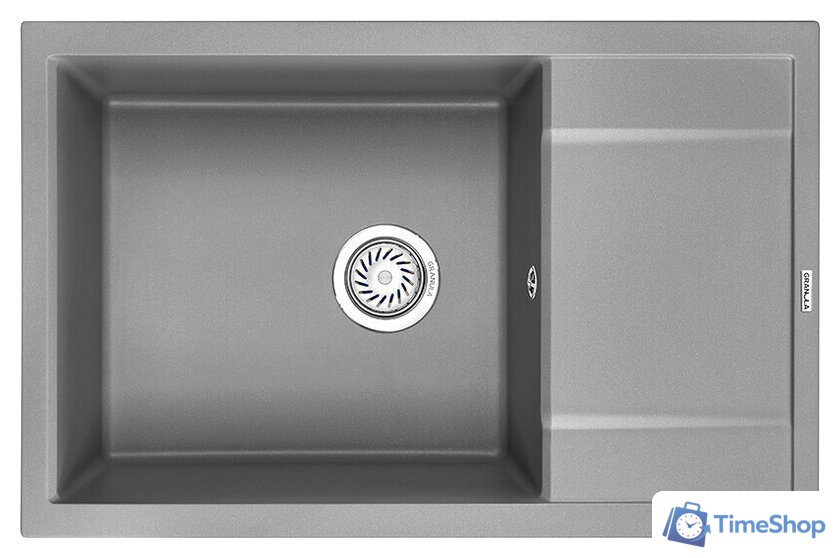 Кухонная мойка Granula GR-7805 (алюминиум) - Изображение №1 — Интернет-магазин Time-Shop