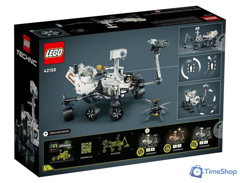 Конструктор LEGO Technic 42158 Марсоход NASA Perseverance - Изображение №5 — Интернет-магазин Time-Shop