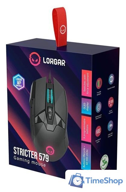 Игровая мышь Lorgar Stricter 579 - Изображение №8 — Интернет-магазин Time-Shop