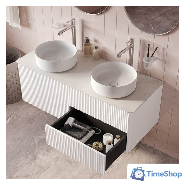  IDDIS Тумба под умывальник Aiger AIG12W0i95 (белый) - Изображение №7 — Интернет-магазин Time-Shop