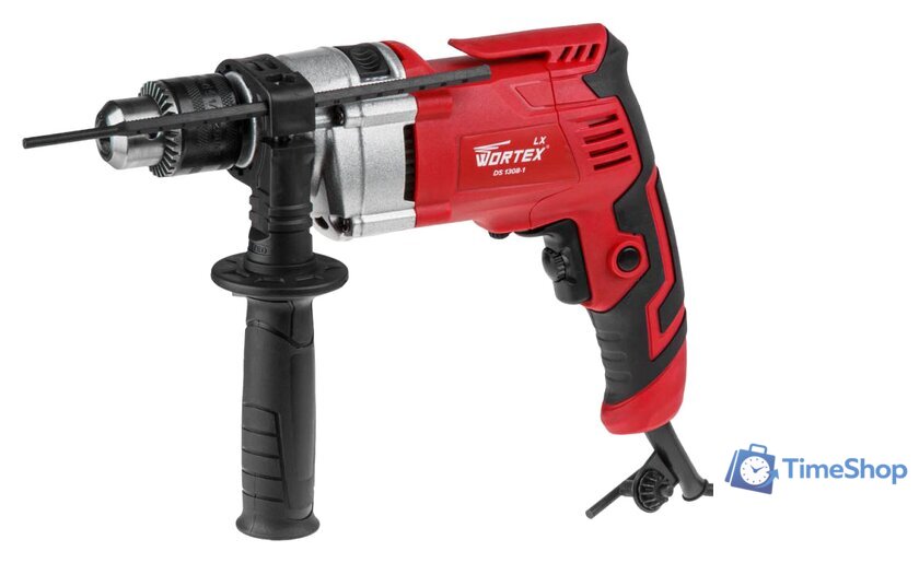 Ударная дрель Wortex LX DS 1308-1 0329087 - Изображение №1 — Интернет-магазин Time-Shop