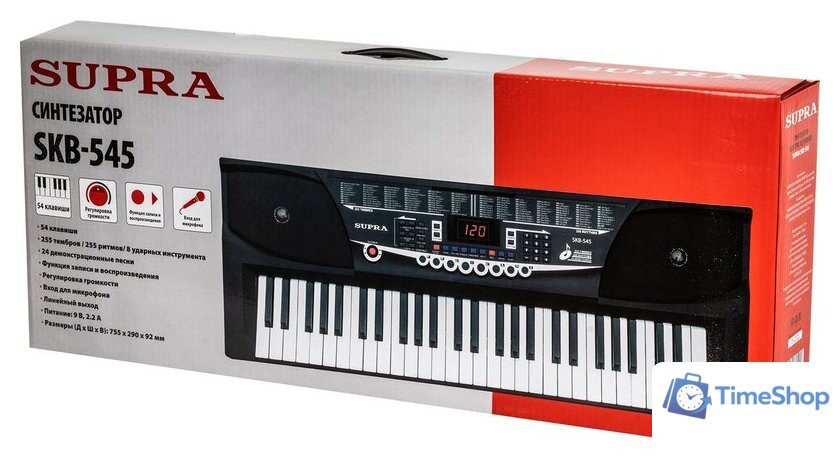 Синтезатор Supra SKB-545 - Изображение №6 — Интернет-магазин Time-Shop