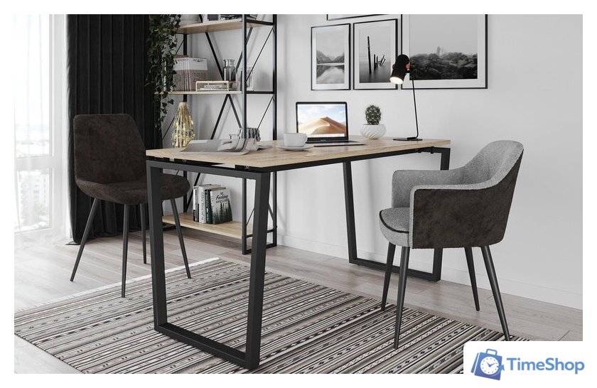 Стул Олмеко Николь (велюр Панда браун шоколад/черный) - Изображение №7 — Интернет-магазин Time-Shop