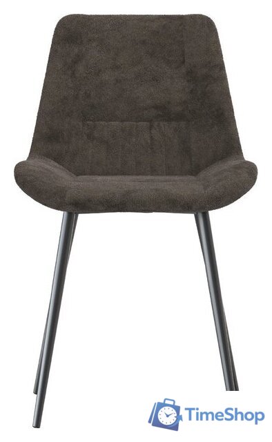 Стул Олмеко Николь (велюр Панда браун шоколад/черный) - Изображение №2 — Интернет-магазин Time-Shop