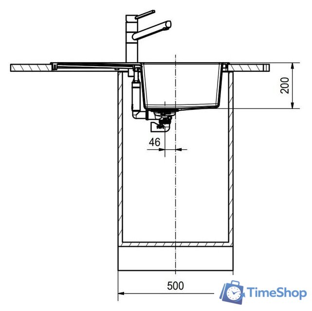 Кухонная мойка Franke Sirius 2.0 S2D 611-78 (оникс) - Изображение №3 — Интернет-магазин Time-Shop