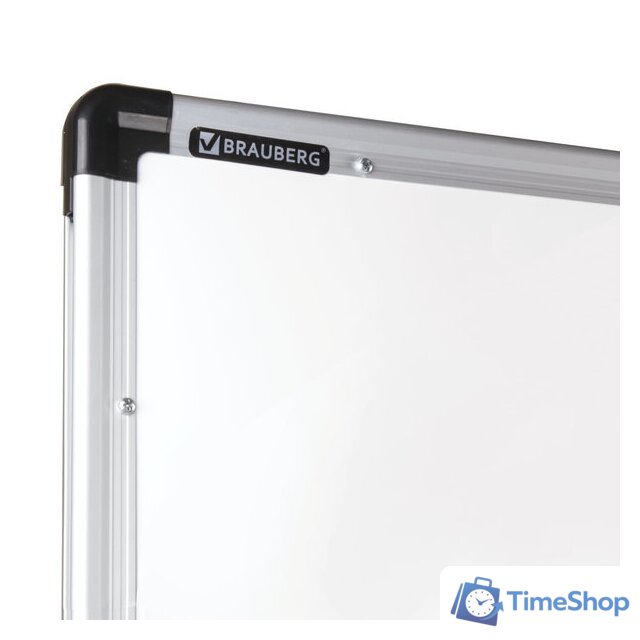Магнитно-маркерная доска BRAUBERG Premium на стенде 90х120 см 236851 (белый) - Изображение №7 — Интернет-магазин Time-Shop