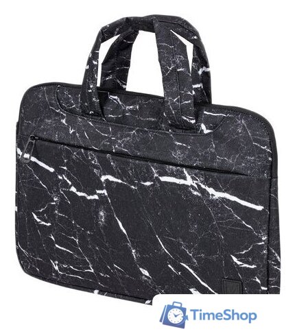 Сумка BRAUBERG Marble 270835 (белый/черый) - Изображение №1 — Интернет-магазин Time-Shop