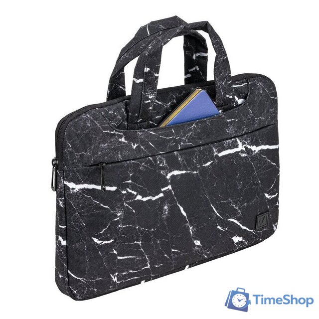 Сумка BRAUBERG Marble 270835 (белый/черый) - Изображение №4 — Интернет-магазин Time-Shop