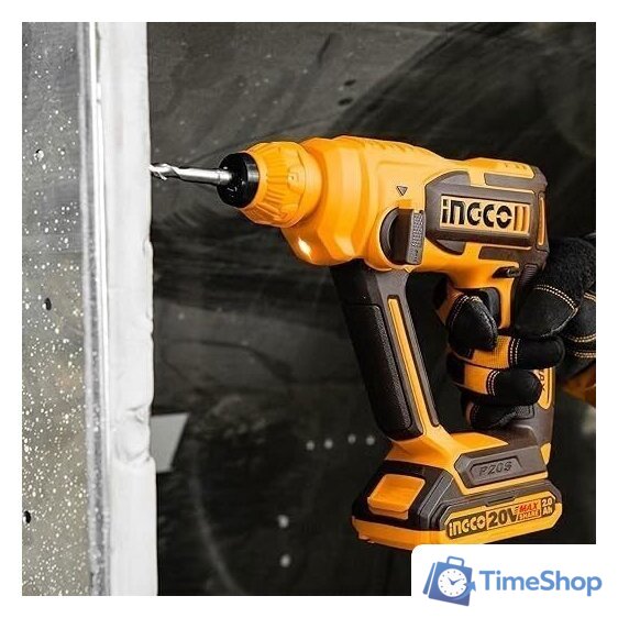 Перфоратор Ingco CRHLI201681 (с 1-им АКБ, кейс) - Изображение №7 — Интернет-магазин Time-Shop
