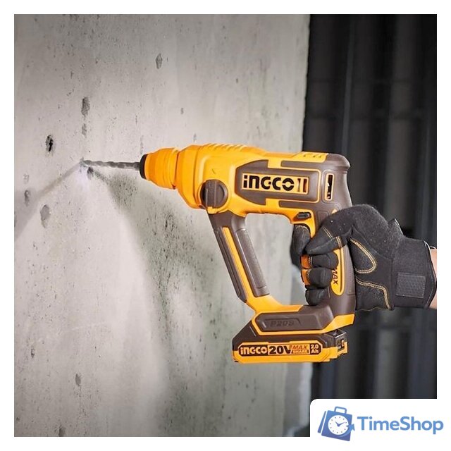 Перфоратор Ingco CRHLI201681 (с 1-им АКБ, кейс) - Изображение №6 — Интернет-магазин Time-Shop