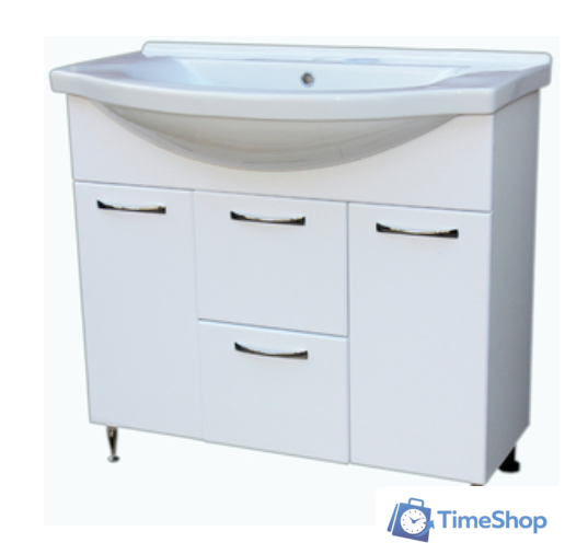  СанитаМебель Тумба под умывальник Камелия-69.51к Д2 (Белый) - Изображение №1 — Интернет-магазин Time-Shop
