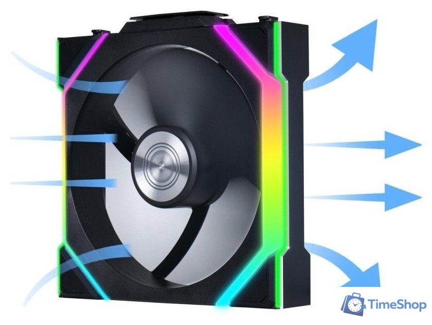 Комплект вентиляторов для корпуса с контроллером Lian Li Uni Fan SL 120 Wireless G99.12SL1W3B.00 - Изображение №5 — Интернет-магазин Time-Shop