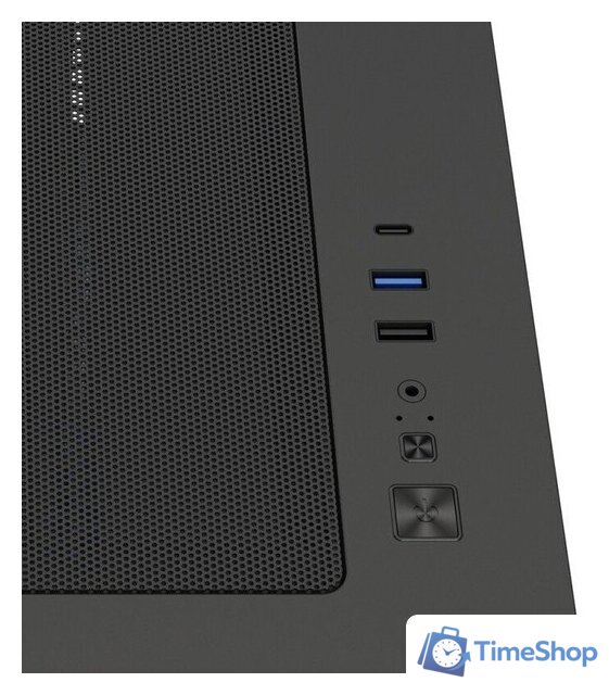 Корпус XASTRA QW500 7ARGB-C10-UC (черный) - Изображение №8 — Интернет-магазин Time-Shop