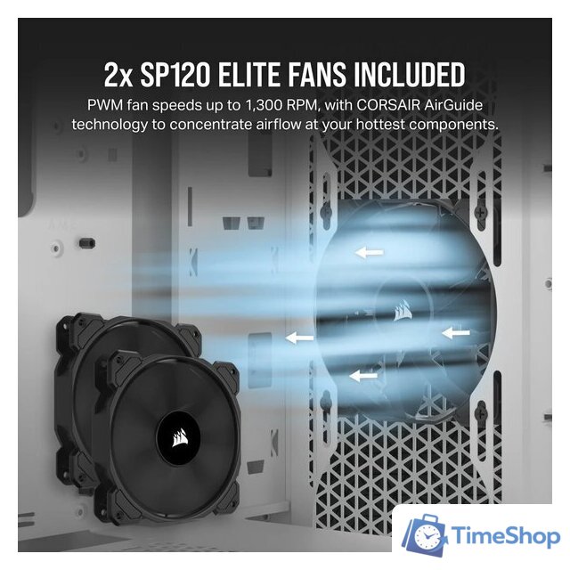 Корпус Corsair 3000D Airflow CC-9011252-WW - Изображение №5 — Интернет-магазин Time-Shop