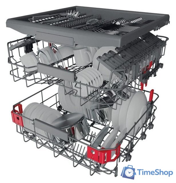 Встраиваемая посудомоечная машина Whirlpool WIO 3T226 PFG - Изображение №13 — Интернет-магазин Time-Shop