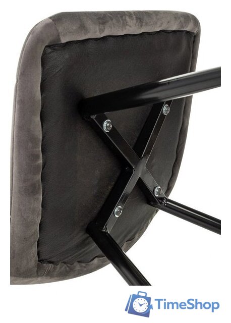 Стул Бюрократ CH-K1 2 шт (серый Holland 18/черный) - Изображение №11 — Интернет-магазин Time-Shop