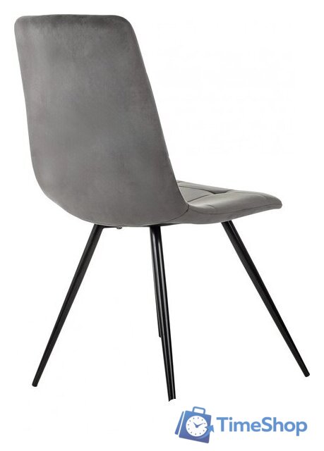 Стул Бюрократ CH-K1 2 шт (серый Holland 18/черный) - Изображение №6 — Интернет-магазин Time-Shop