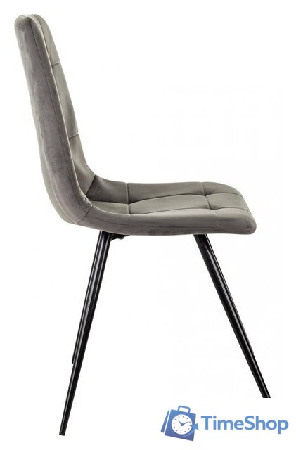 Стул Бюрократ CH-K1 2 шт (серый Holland 18/черный) - Изображение №5 — Интернет-магазин Time-Shop