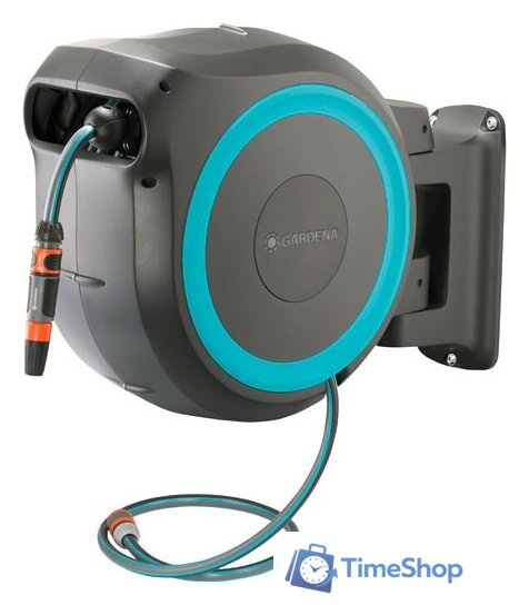 Катушка со шлангом Gardena Катушка со шлангом автоматическая RollUp 18630-20 (13 мм, 35 м) - Изображение №1 — Интернет-магазин Time-Shop
