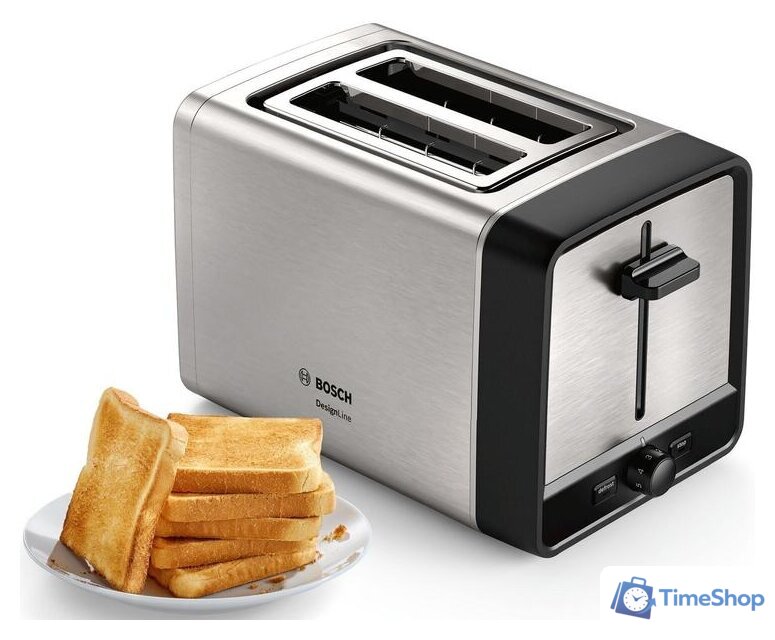 Тостер Bosch TAT5P420 - Изображение №2 — Интернет-магазин Time-Shop