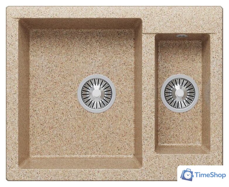 Кухонная мойка Polygran Brig-620 (песочный 302) - Изображение №1 — Интернет-магазин Time-Shop