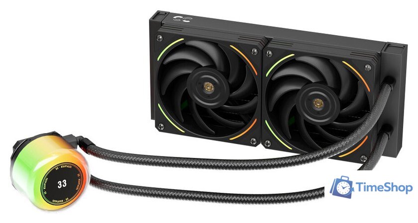 Система жидкостного охлаждения для процессора 1stPlayer CC 240 (черный) - Изображение №1 — Интернет-магазин Time-Shop