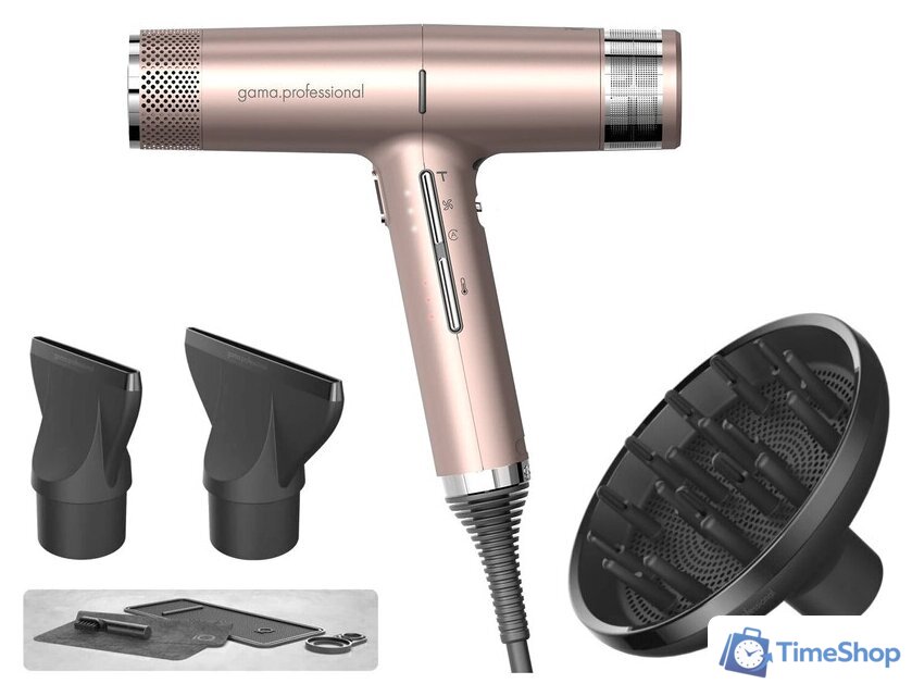 Фен GA.MA IQ1 Perfetto Rose Gold - Изображение №1 — Интернет-магазин Time-Shop