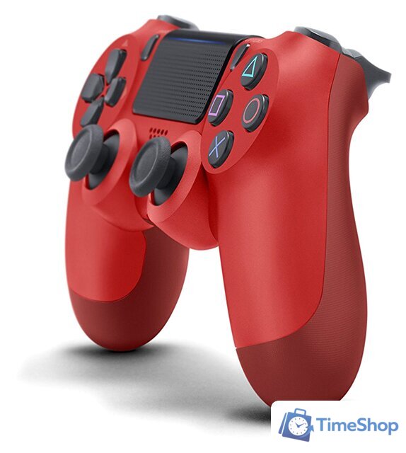 Геймпад Sony DualShock 4 v2 (красный) [CUH-ZCT2E] - Изображение №3 — Интернет-магазин Time-Shop