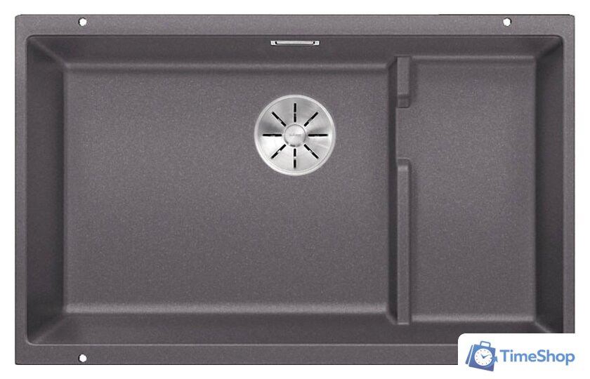 Кухонная мойка Blanco Subline 700-U Level (темная скала, корзинчатый вентиль) - Изображение №1 — Интернет-магазин Time-Shop