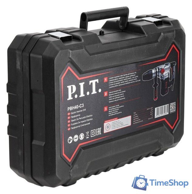 Перфоратор P.I.T. PBH40-C3 (кейс) - Изображение №9 — Интернет-магазин Time-Shop