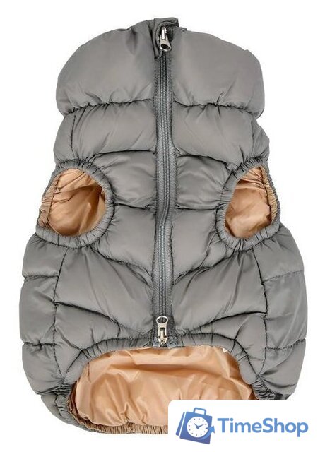Жилетка для животных Puppia Vest A PAPD-JM1670-GY-XL (серый) - Изображение №2 — Интернет-магазин Time-Shop